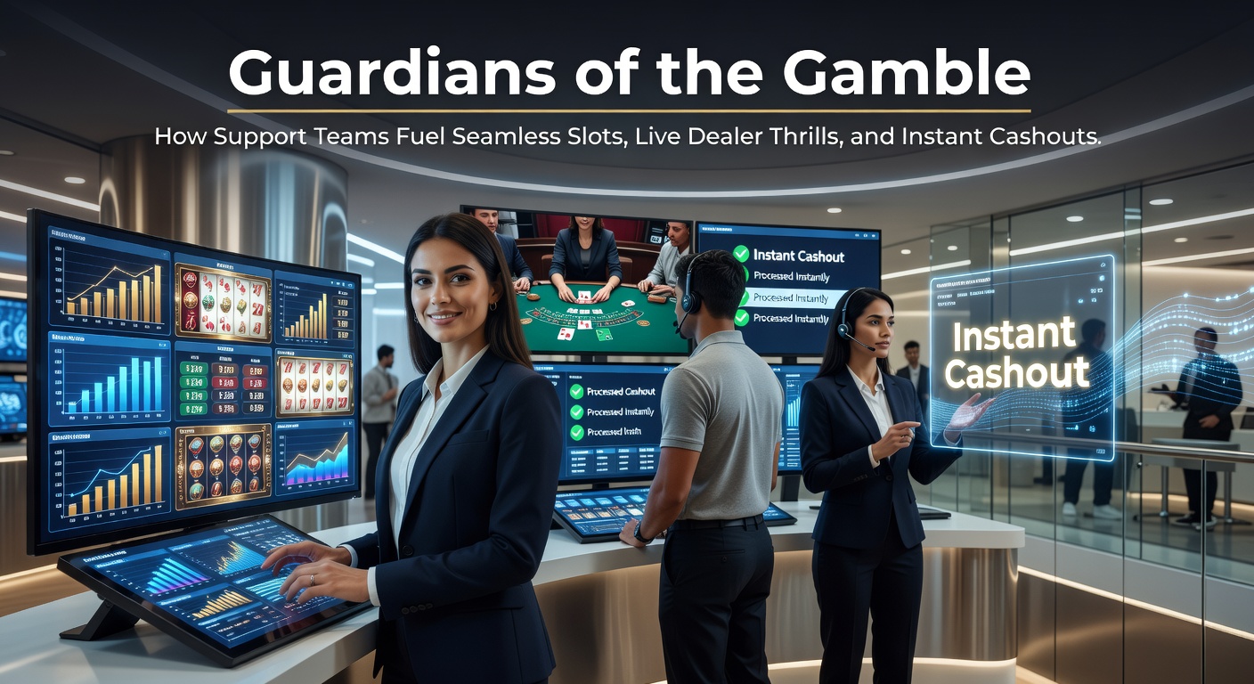 Support-Team-Mitglieder arbeiten rund um die Uhr an Lösungen für Spielerprobleme in einem modernen Online-Casino-Umfeld